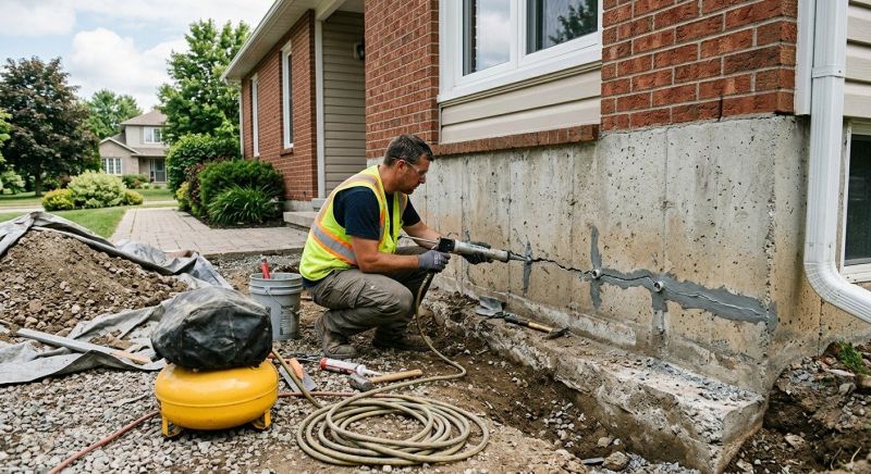 Basement Foundation Repair in Henrico County, VA