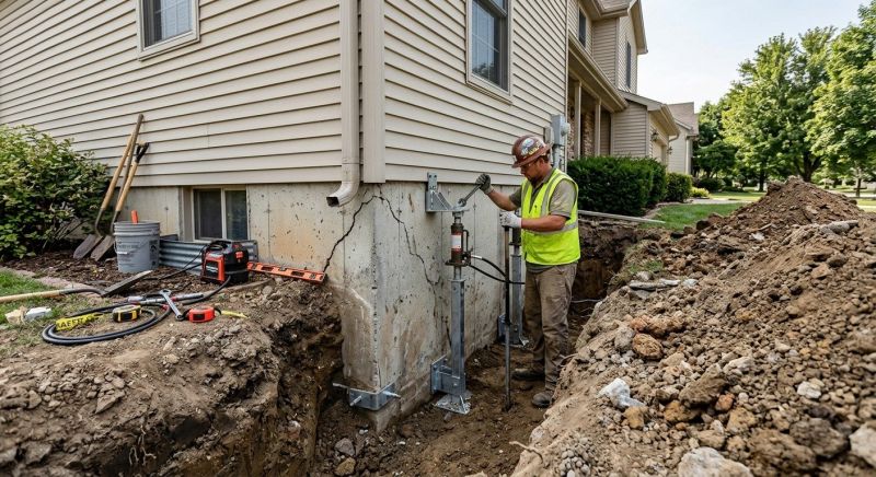 Basement Foundation Repair in Montpelier, VA
