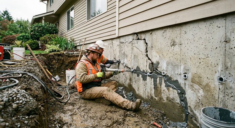 Basement Foundation Repair in Richmond, VA
