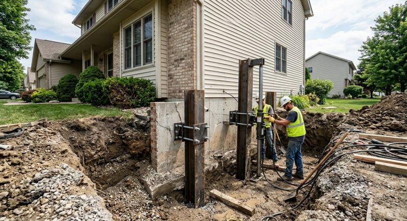 Basement Underpinning in Henrico County, VA