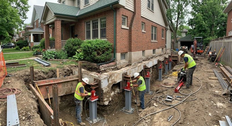 Basement Underpinning in Henrico County, VA