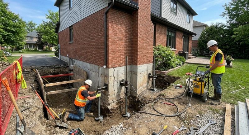 Basement Underpinning in Henrico County, VA