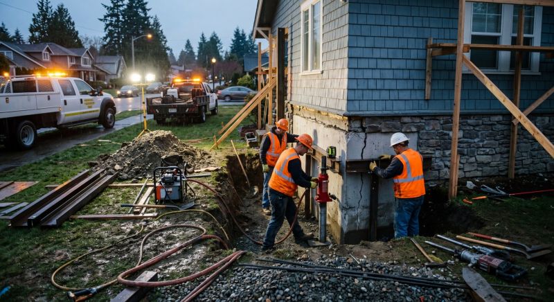 Building Foundation Repair in Hanover County, VA
