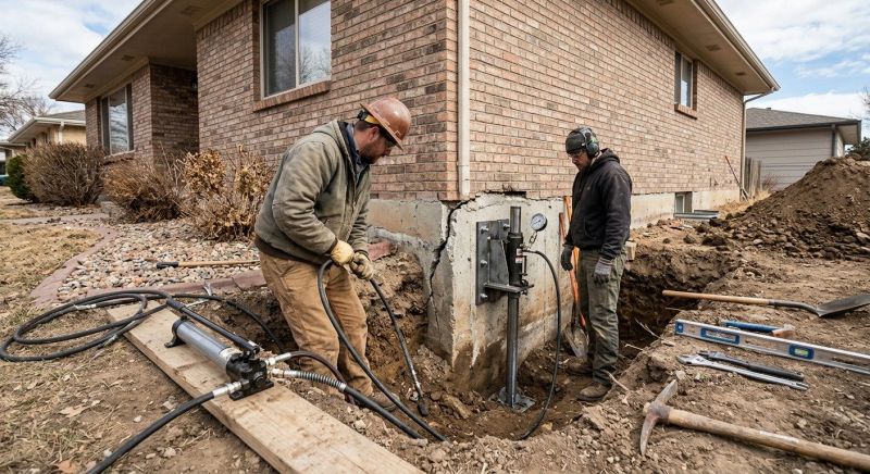 Building Foundation Repair in Mineral, VA