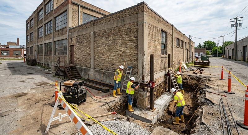 Building Foundation Repair in Montpelier, VA