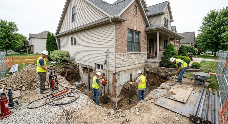 Building Foundation Repair in Powhatan, VA