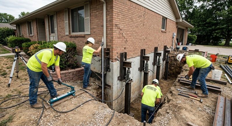 Concrete Foundation Leveling in Amelia Court House, VA