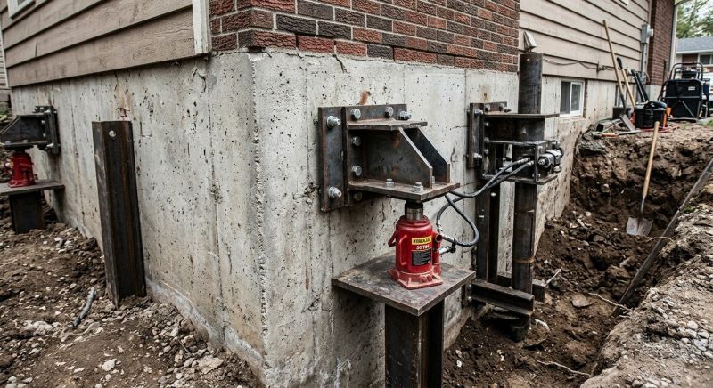 Concrete Foundation Leveling in Moseley, VA