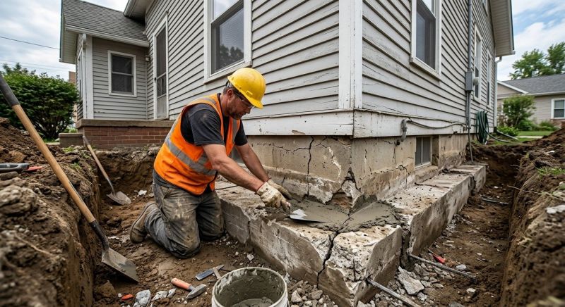 Concrete Foundation Repair in Amelia Court House, VA