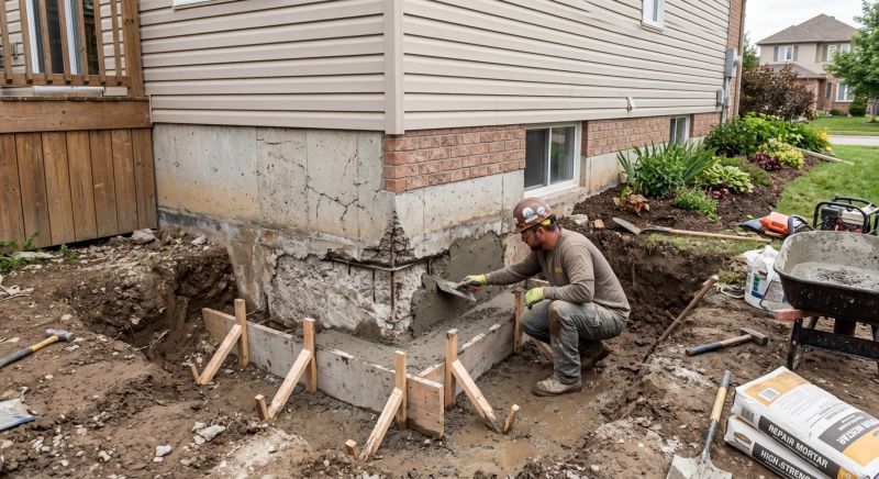 Concrete Foundation Repair in Hanover County, VA