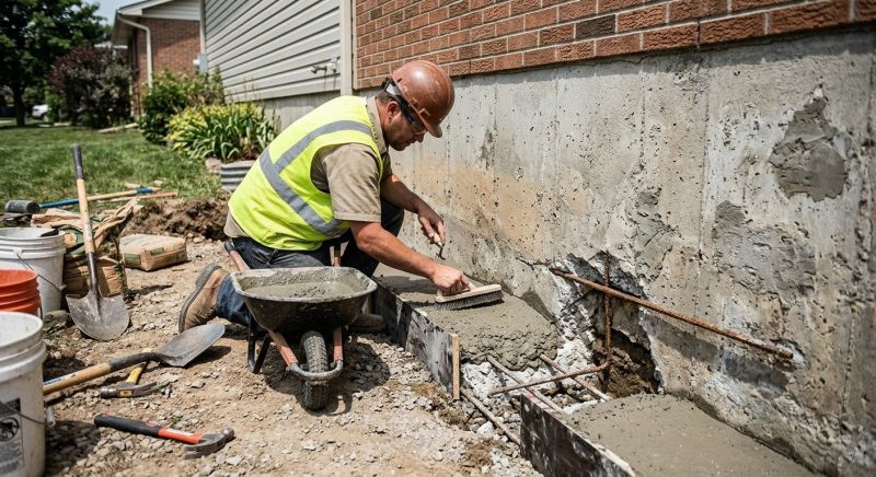 Concrete Foundation Repair in Montpelier, VA