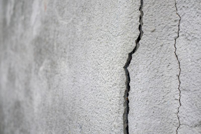 Cracked Basement Floor Repair in Henrico County, VA