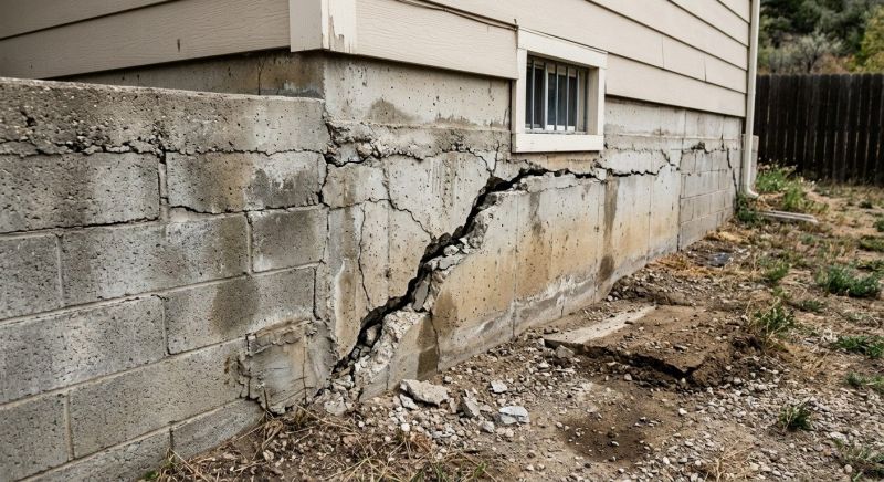 Cracked Foundation Repair in Hanover County, VA