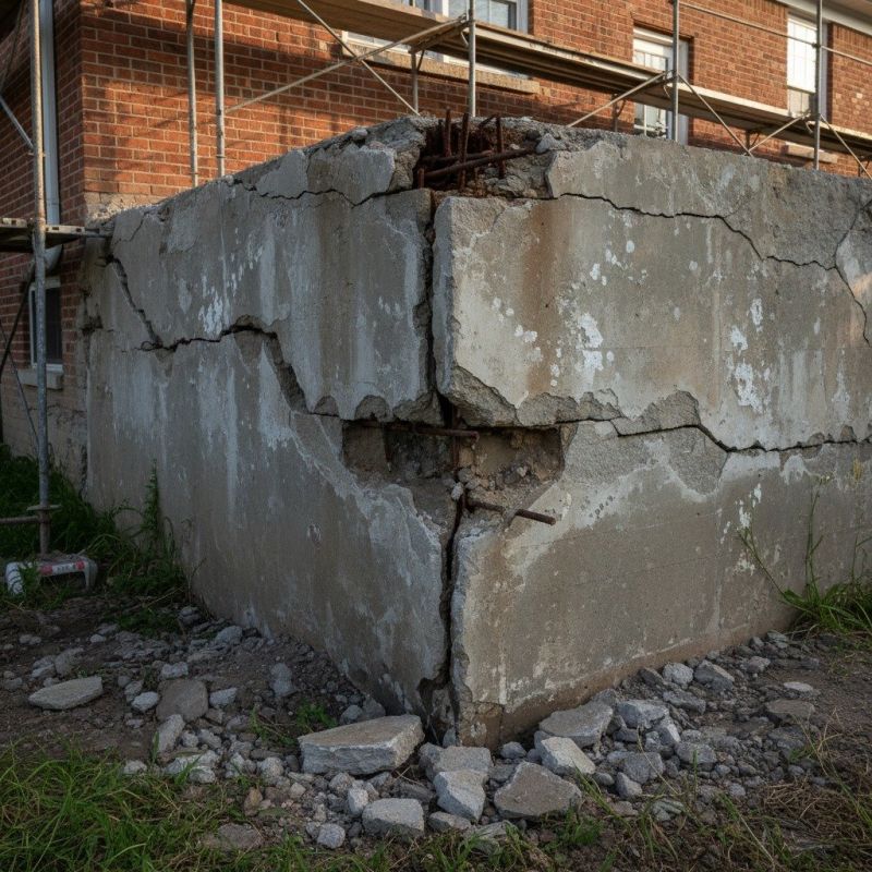 Cracked Foundation Repair in Montpelier, VA