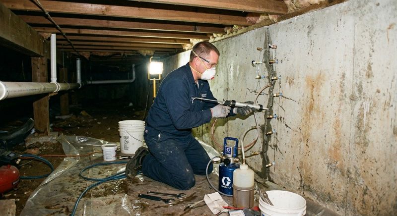 Crawlspace Foundation Repair in Amelia County, VA