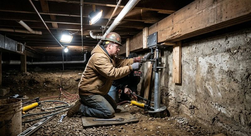 Crawlspace Foundation Repair in Mineral, VA