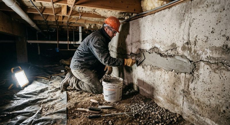 Crawlspace Foundation Repair in Montpelier, VA