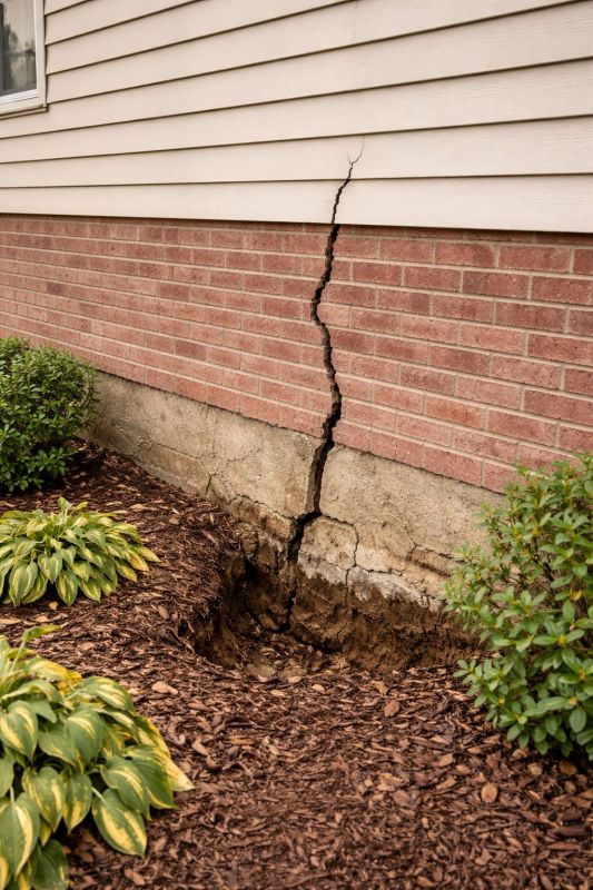 Foundation Crack Repair in Moseley, VA