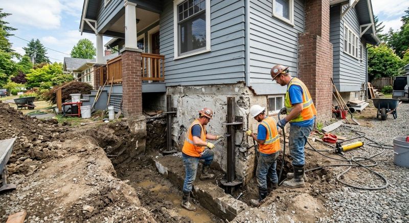 Foundation Damage Repair in Chester, VA