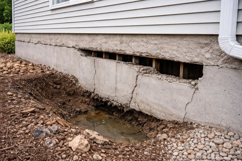 Foundation Damage Repair in Rockville, VA