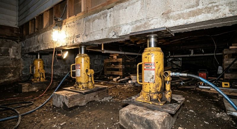 Foundation Jacking in Chester, VA