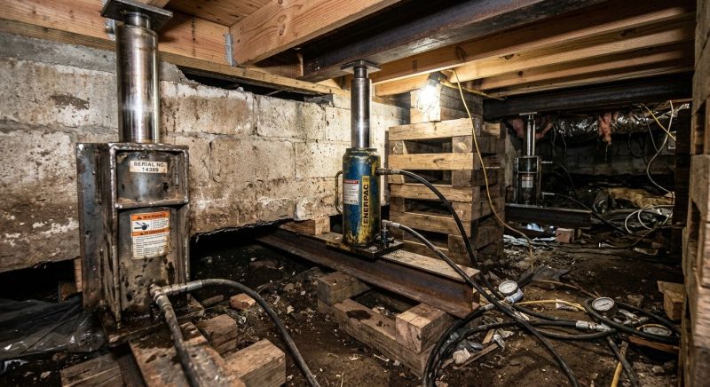 Foundation Jacking in Powhatan, VA