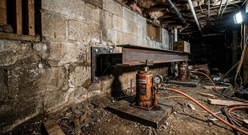 Foundation Jacking in Richmond, VA