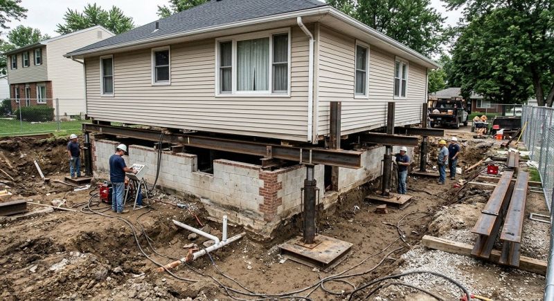 Foundation Lifting in Ashland, VA