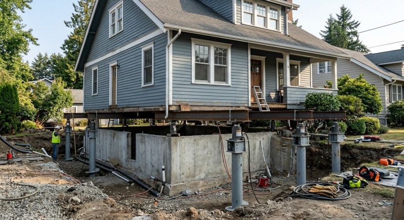 Foundation Raising in Glen Allen, VA