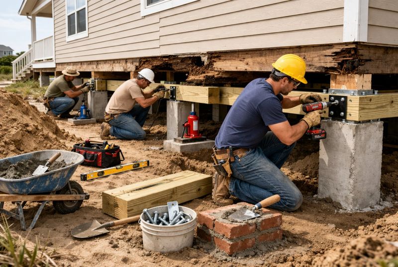 Foundation Raising in Goochland County, VA