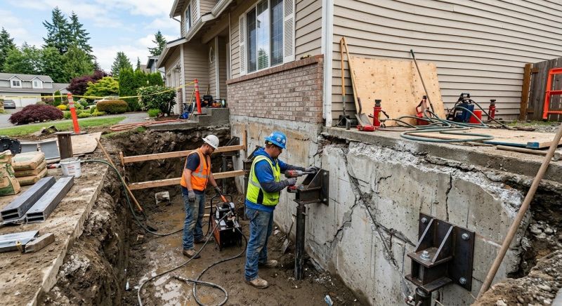 Foundation Renovation in Henrico County, VA