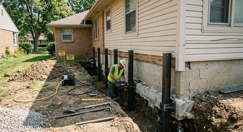 Foundation Renovation in Henrico County, VA
