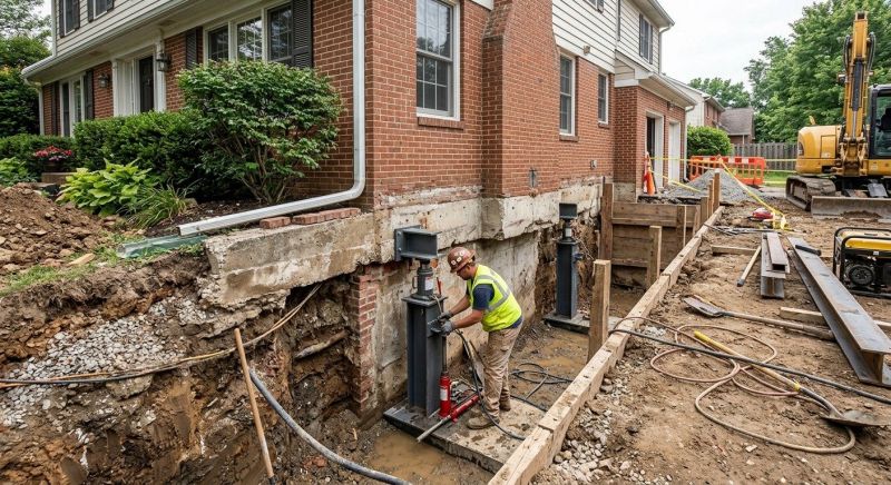 Foundation Repair in Mechanicsville, VA