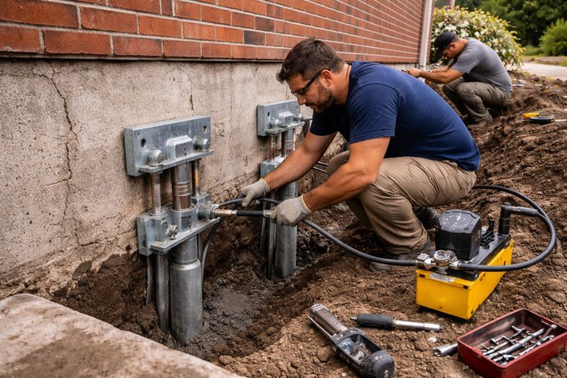 Foundation Repair in Montpelier, VA