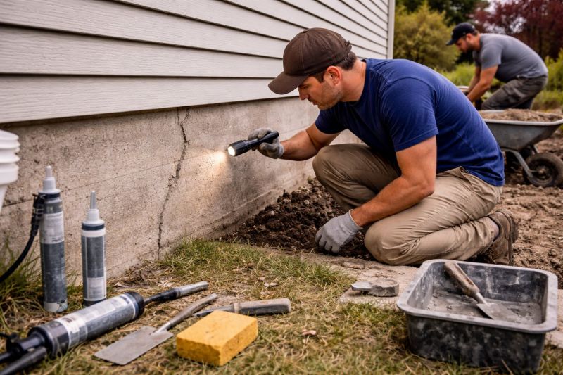 Foundation Repair in Rockville, VA