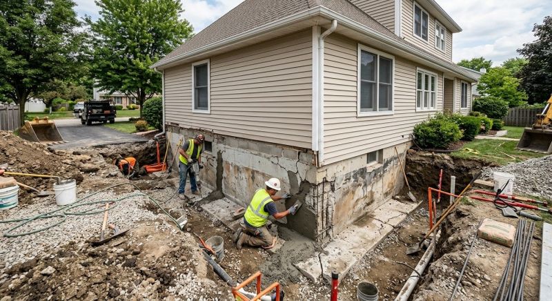 Foundation Restoration in Henrico County, VA