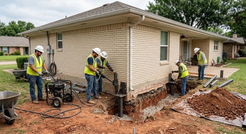 Foundation Stabilizing in Chester, VA