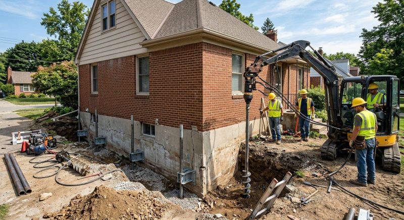 Foundation Stabilizing in Mechanicsville, VA
