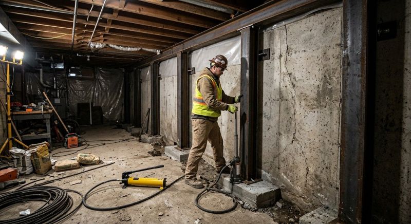 Foundation Stabilizing in Mineral, VA