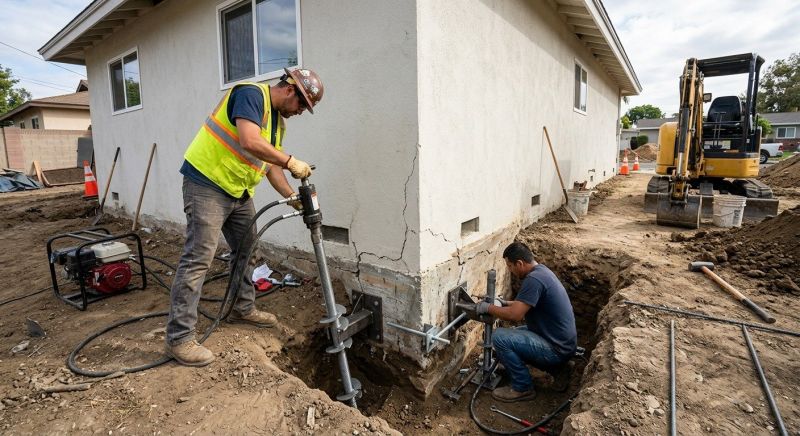 Foundation Stabilizing in Richmond, VA