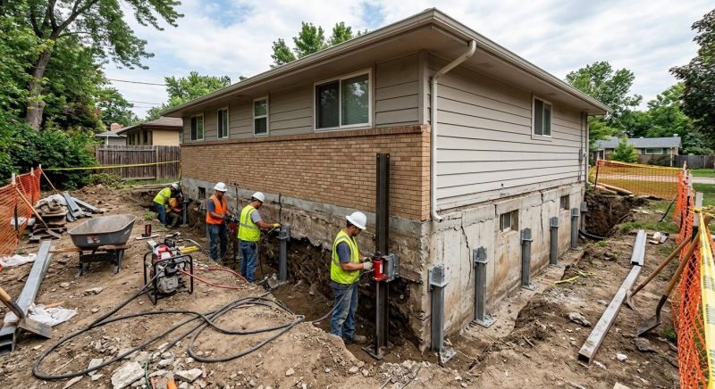 Foundation Strengthening in Henrico County, VA