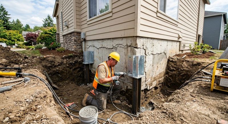 Foundation Strengthening in Henrico County, VA