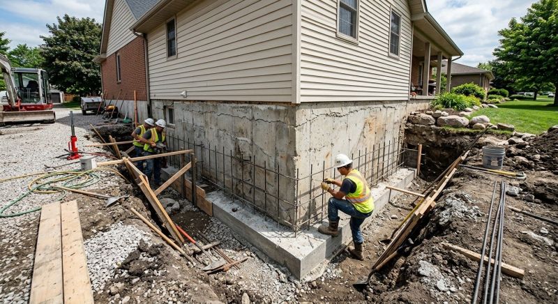 Foundation Strengthening in Henrico County, VA