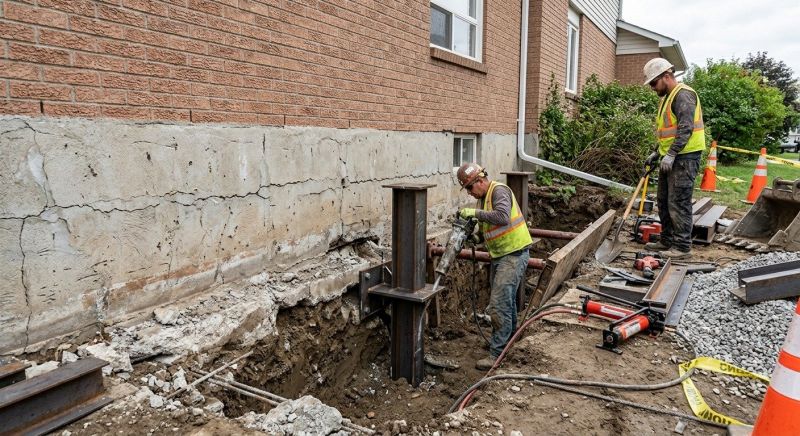 Foundation Structural Repair in Amelia Court House, VA