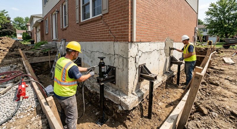 Foundation Structural Repair in Chesterfield, VA
