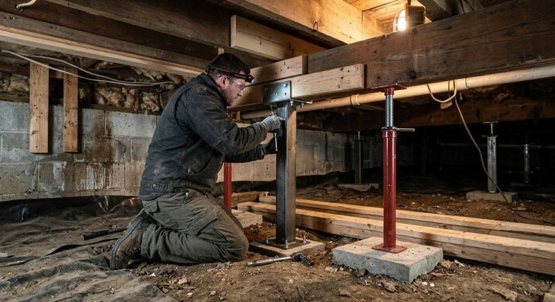 Foundation Structural Repair in Goochland County, VA