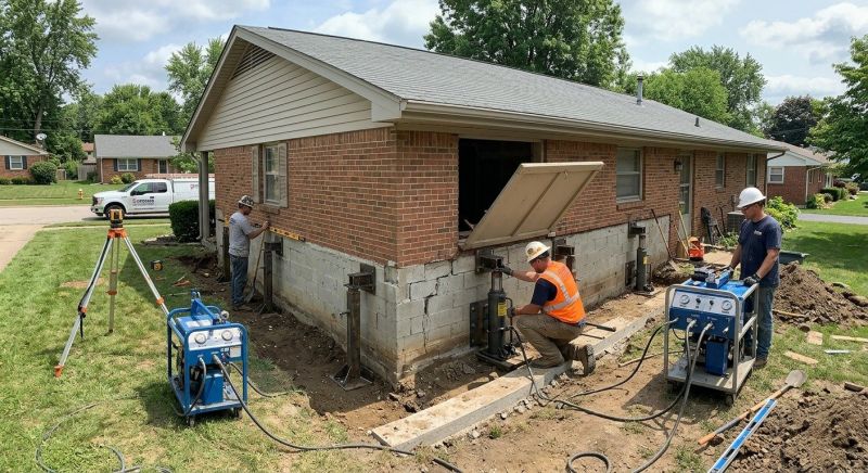 Home Foundation Leveling in Henrico County, VA