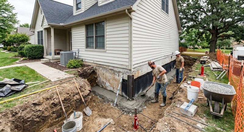 Home Foundation Repair in Amelia Court House, VA