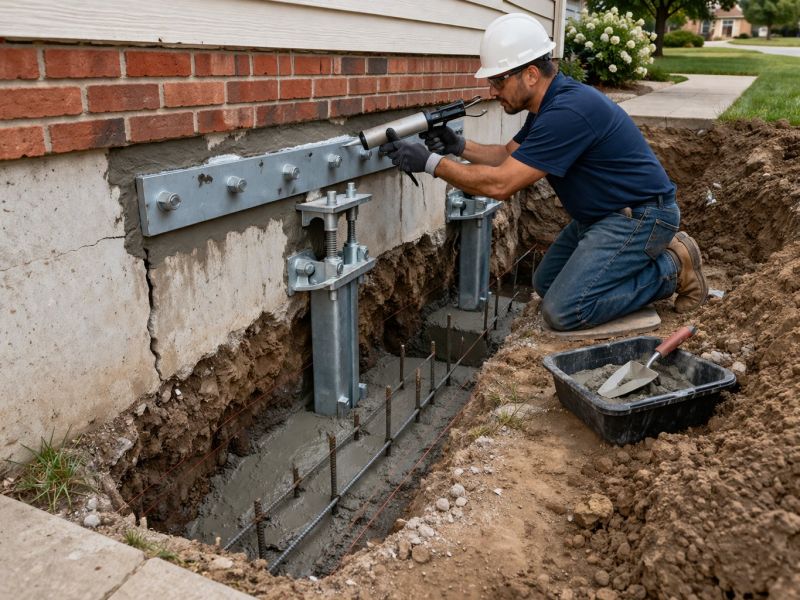 Home Foundation Repair in Chester, VA