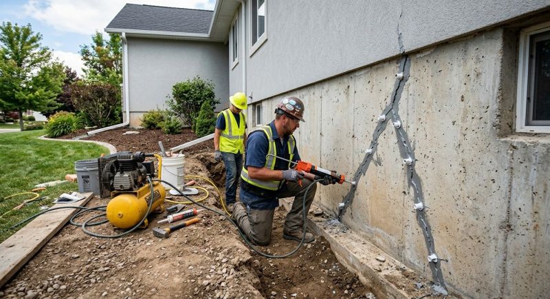 Home Foundation Repair in Chesterfield County, VA